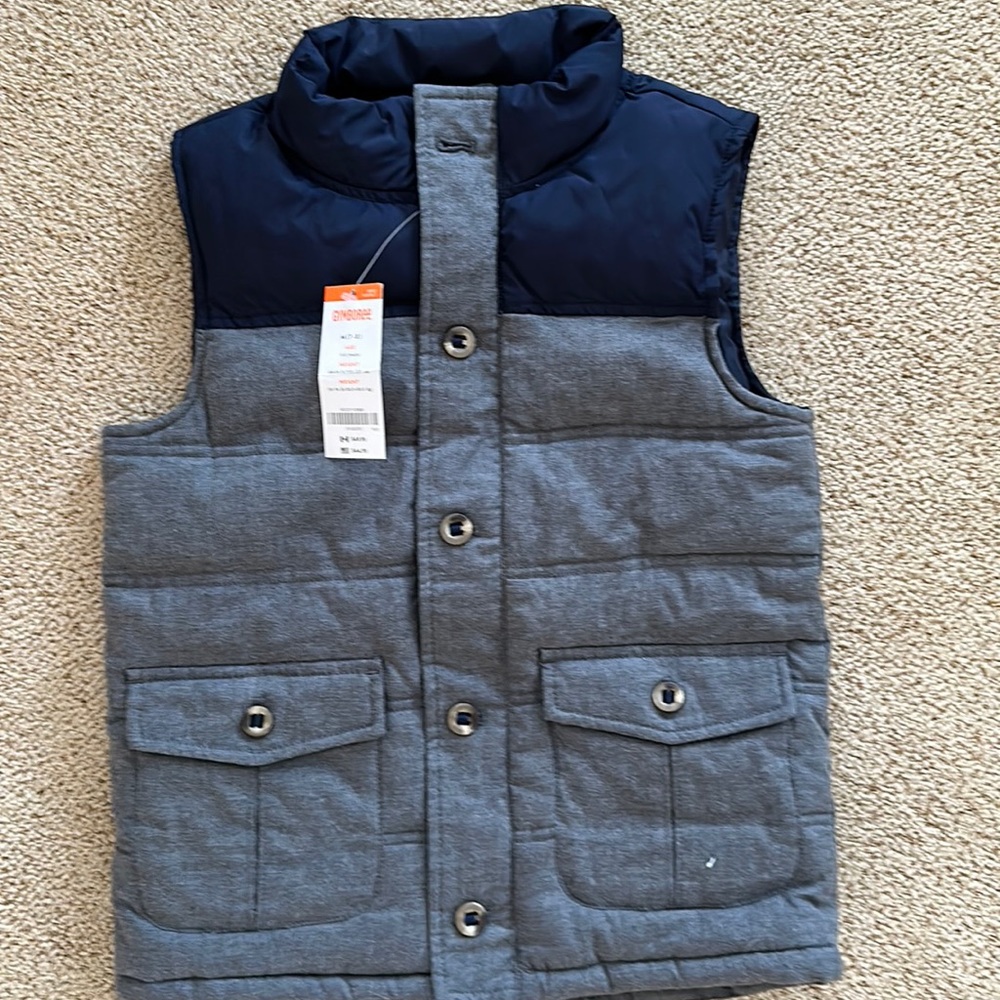 Gymboree boys vest new with tags